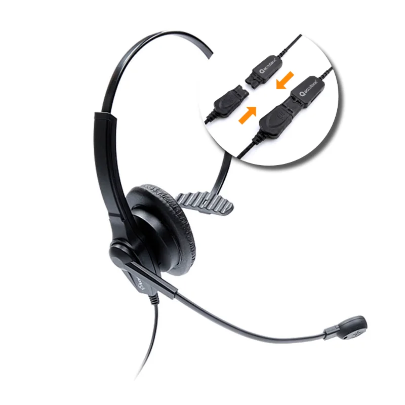 CYC diademas trabajo pesado PWM610 para call center