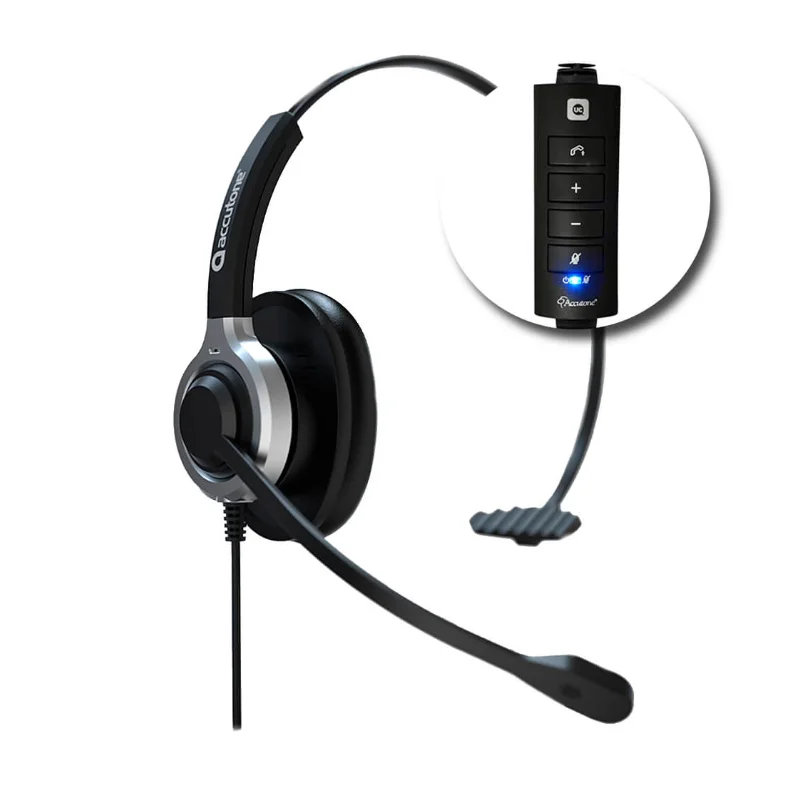CYC diademas trabajo pesado UC610MKII para call center
